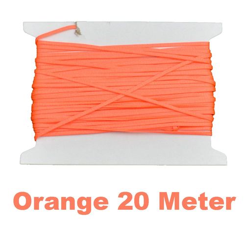 Ligne De Bobine De Plongée Sous-Marine En Polyester,Bobine De Doigt Sous-Marin,Corde De Pêche Sous-Marine,Lance De Grotte,Corde De Récif - Type Orange 20 Meters