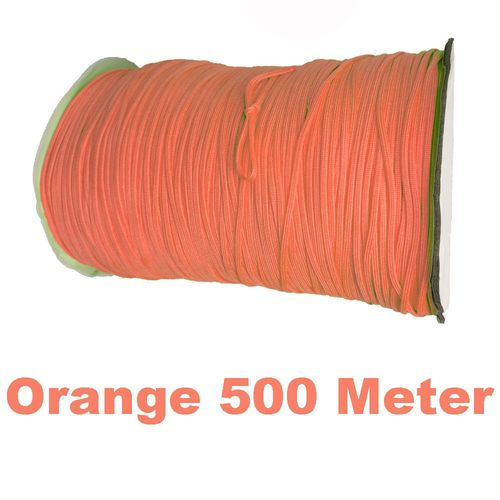 Ligne De Bobine De Plongée Sous-Marine En Polyester,Bobine De Doigt Sous-Marin,Corde De Pêche Sous-Marine,Lance De Grotte,Corde De Récif - Type Orange 500 Meters