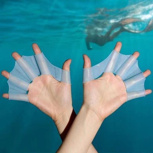 Palmes Spéciales De Natation D'été En Silicone Pour Adolescents,Palmes À Main Pour Adultes,Équipement De Natation Pour Enfants - Type M