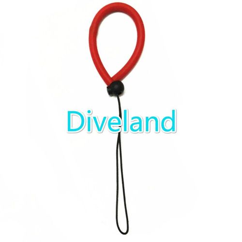 Lanière De Poignet De Sécurité Universelle Et Étanche Réglable Pour Plongée Sous-Marine,Pour Caméra Sous-Marine,Torche,Lampe De Poche,Corde De Poignée - Type Rouge