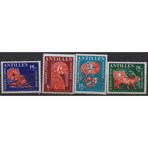 Antilles Néerlandaises Timbres Pour Les Enfants 1967