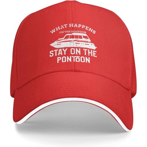 Que Se Passe-T-Il Sur Le Chapeau De Ponton Pour Femmes, Casquette De Baseball, Casquette Graphique
