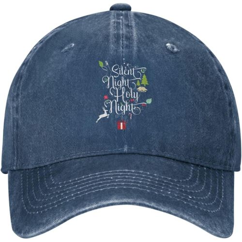 Chapeau De Noël Nuit Silencieuse Chapeau De Nuit Sainte Pour Femmes Casquettes De Baseball Chapeau Cool
