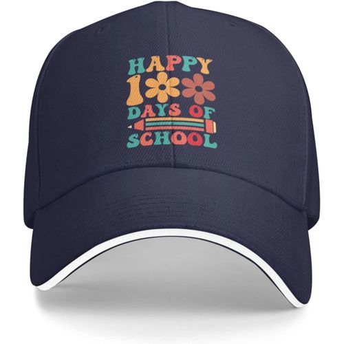 Casquette De Chapeau Drôle De 100 Jours, 100 Jours D'école Et Je L'aime, Casquette De Baseball Pour Femmes, Casquettes Graphiques