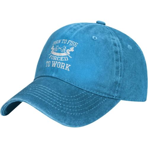 Chapeau De Pêche Drôle Né Des Poissons Forcés De Travailler, Casquette De Baseball Pour Femmes