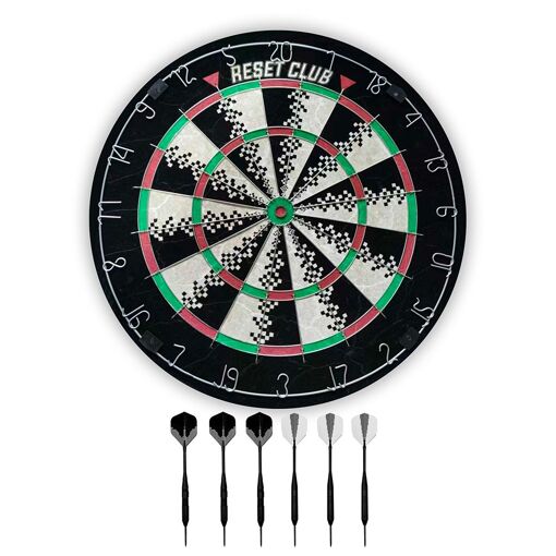 Jeu d'Adresse Reset Dartboard - Cible Flechette Professionnelle au ...