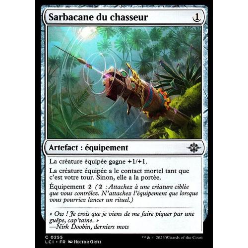 Sarbacane Du Chasseur - Magic - Les Cavernes Oubliées D' Ixalan Vf - C - 255