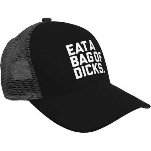 Eat A Bag Of Dicks Trucker Hat ? Casquette De Baseball En Maille Pour Homme Ou Femme À L'extérieur