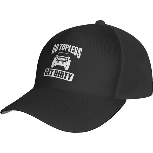 Go Topless Get Dirty Trucker Hat Pour Homme Ou Femme ? Casquette De Baseball Snapback Pour L'extérieur