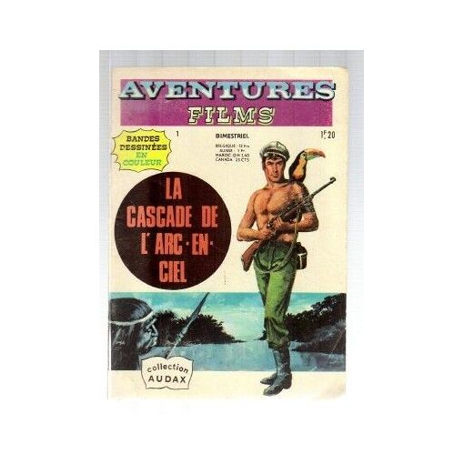Aventures Films. Bandes Dessinees En Couleurs  N° 1 : La Cascade De L'arc-En-Ciel