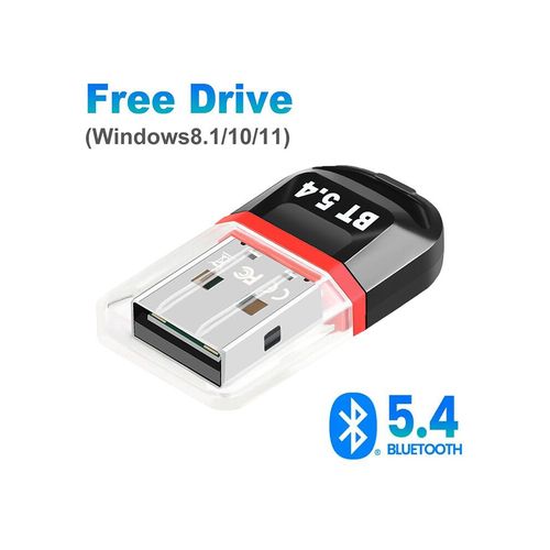 Adaptateur USB Bluetooth 5.4 5.3 5.1,pour haut-parleur PC,souris sans fil,récepteur Audio de musique,transmetteur - Type Bluetooth 5.4