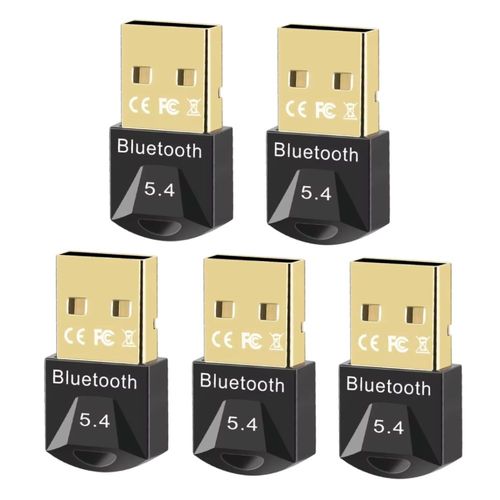Adaptateur USB Bluetooth 5.4 Dongle pour PC,haut-parleur,souris sans fil,clavier,musique,récepteur audio,émetteur - Type 5PCS