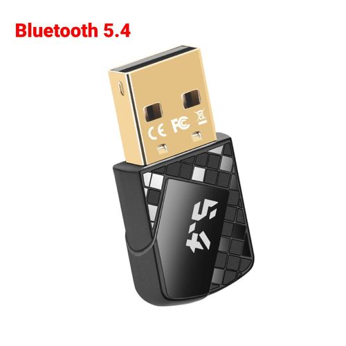 Adaptateur USB Bluetooth Dongle Bluetooth 5.4 pour PC haut-parleur d'ordinateur portable récepteur Audio souris sans fil clavier transmetteur USB - Type Bluetooth 5.4