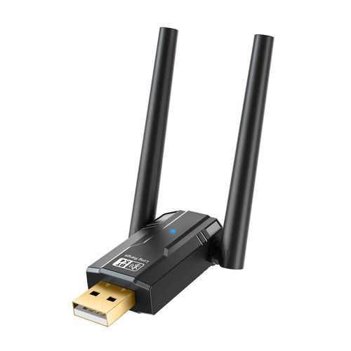 Adaptateur USB Bluetooth 150 pour PC,souris sans fil,clavier,musique,récepteur audio,émetteur,pilote gratuit pour Windows rigoureux/5.4,10/11 m - Type 150M BT 5.4 Adapter