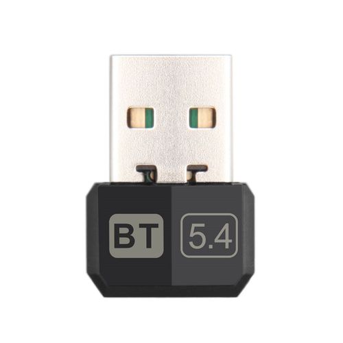 Adaptateur USB Bluetooth 5.4 pour PC,dongle,souris sans fil,clavier,musique,récepteur audio,émetteur - Type BT 5.4 Black
