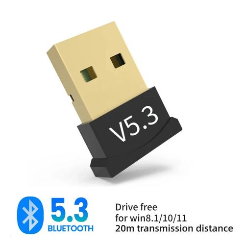 Adaptateur Bluetooth 5.4 USB Bluetooth 5.3 pour PC Dongle Adaptador souris sans fil Keyborad récepteur Audio de musique transmetteur USB - Type Bluetooth 5.3