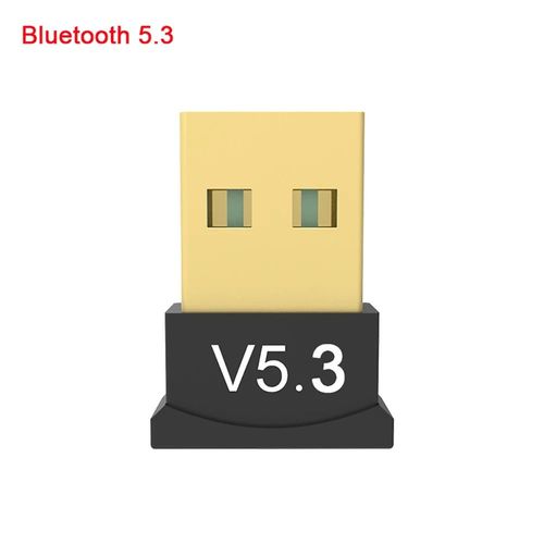 Adaptateur USB Bluetooth 5.3,Dongle,haut-parleur sans fil V5.1,récepteur Audio,transmetteur USB pour PC,ordinateur portable,Kit de voiture - Type BT 5.3