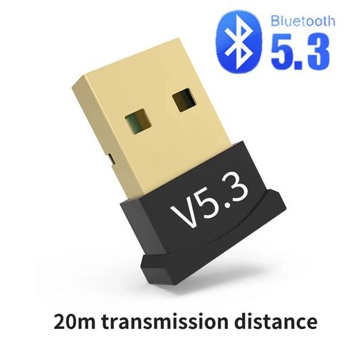 Adaptateur USB Bluetooth 150,5.4 m,dongle sans fil pour PC,souris sans fil,clavier,musique,récepteur audio,émetteur,Bluetooth 5.3 - Type BT5.3 20m