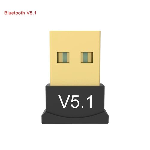 Adaptateur USB Bluetooth 5.3,Dongle,haut-parleur sans fil V5.1,récepteur Audio,transmetteur USB pour PC,ordinateur portable,Kit de voiture - Type BT 5.1