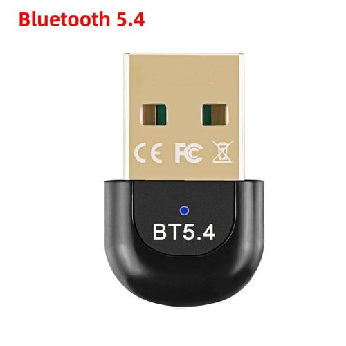 Adaptateur USB Bluetooth 5.4 Dongle sans fil 5.3 pour PC,haut-parleur,souris,clavier,musique,récepteur audio,émetteur - Type BT 5.4 #A