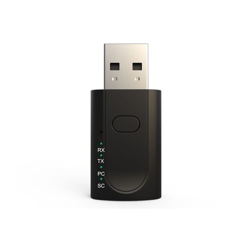 Adaptateur USB Bluetooth 5.3 pour ordinateur portable,récepteur audio sans fil,émetteur de haut-parleur,dongle Bluetooth 5.3,4 en 1 - Type Bluetooth 5.1