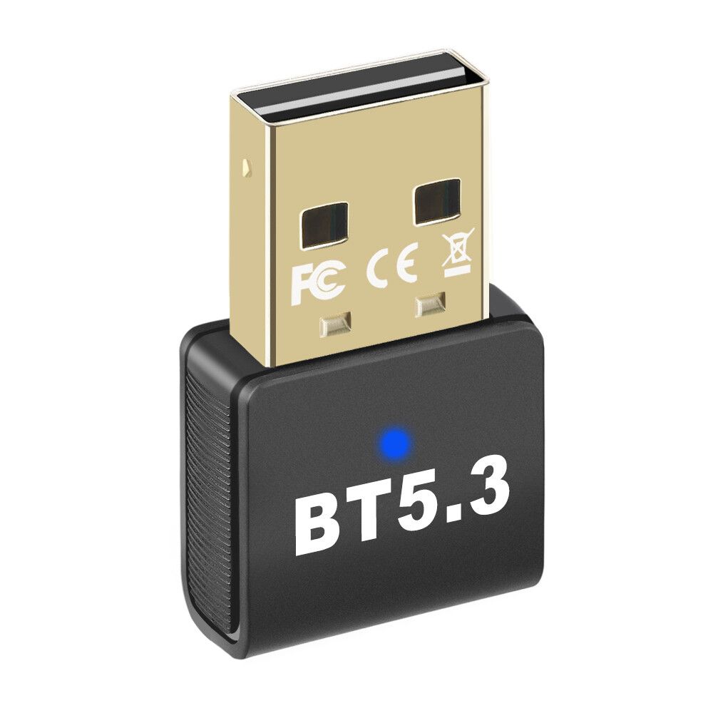 Adaptateur USB Bluetooth 5.3 5.4 Dongle pour PC,haut-parleur,souris sans fil,clavier,récepteur audio,émetteur,pilote gratuit - Type Bluetooth 5.3