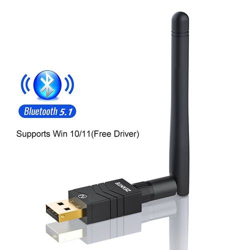 Zexmte-Adaptateur USB Bluetooth 150,5.4 m,transmetteur,récepteur audio sans fil,dongle pour PC et ordinateur,5.3,5.1 - Type Bluetooth5.1 100M B