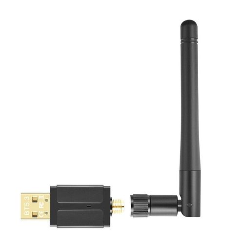 1 Set 100M Antenne Externe USB Bluetooth 5.3 Adaptateur USB Bluetooth Récepteur Émetteur (Noir) - Type Black