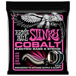 Ernie Ball 2737 - Slinky Cobalt /5 Cordes 40-125