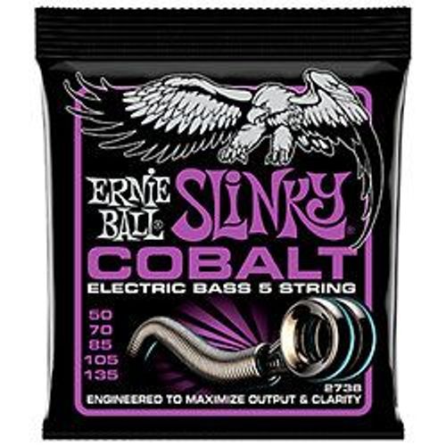 Ernie Ball 2738 - Slinky Cobalt /5 Cordes 50-135