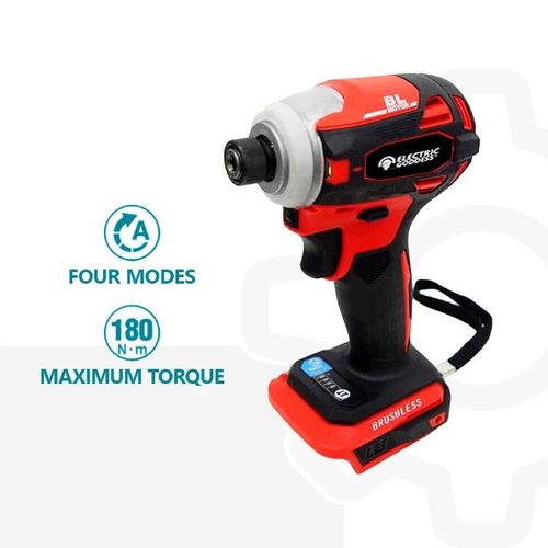 Nouvelle déesse électrique DTD172 180N.m,pilote d'impact sans fil LXT BL,outils électriques sans balais,moteur perceuse électrique pour Makita 18V - Type Red