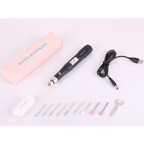 Mini meuleuse électrique portative USB 15000 tr/min,perceuse,stylo de gravure,Machine à polir avec outil rotatif Dremel,accessoires,ensemble de bricolage - Type Electric Grinder