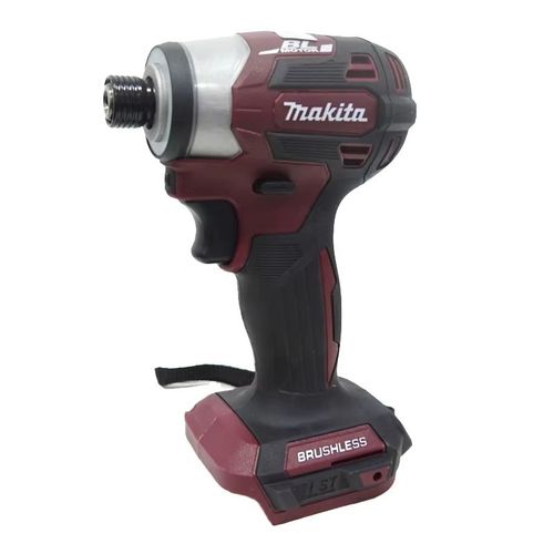 Makita DTD173 1800 tr/min tournevis à percussion sans fil 180N.m moteur sans brosse perceuse électrique bois/boulon/Mode T pour Makita 18V - Type wine red-No battery