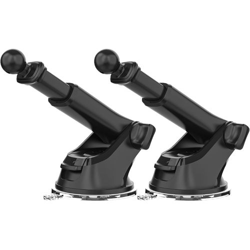 Kalanka-Support Téléphone Voiture De Support À Ventouse De Rechange Avec Connecteur À Bille, Pour Pare-Brise Tableau De Bord Gps Sat Nav Dash Cam Support De Ventouse Accessoires (Noir1)