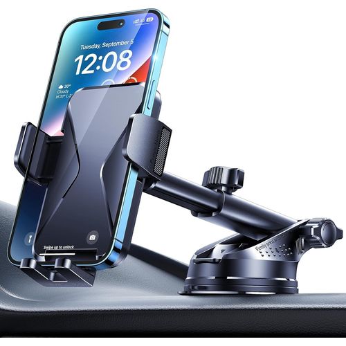 Kalanka-Support De Téléphone Portable Pour Voiture [Super Ventouse] Support Universel Pour Téléphone Portable De Voiture Rotatif À 360° Pour Smartphone