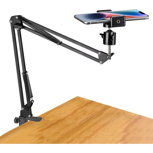 Kalanka-Support De Caméra Webcam,Support De Téléphone,Portable Support Vidéo Bras Articulé Bras De Support De Bureau Flexible Pour La Photographie Plate En Direct & Diffusion En Direct, Enregistremen