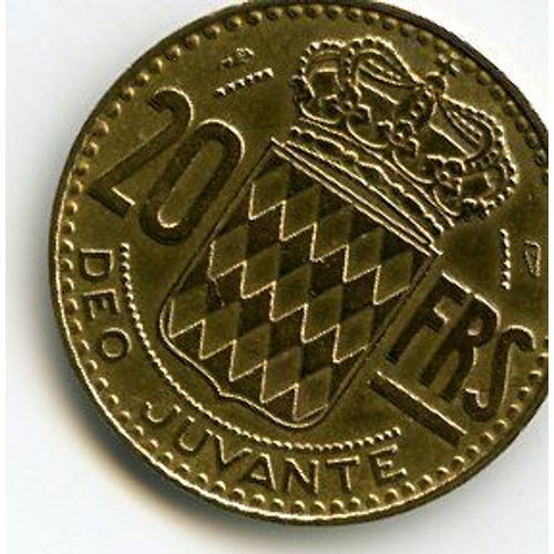 Monaco 20 Francs 1950 Prince Rainier I I I