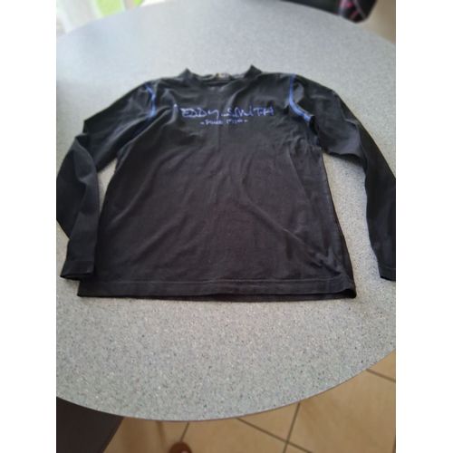 Sweat Shirt "Teddy Smith "Noir Et Bleu "T- 12 Ans "Garçon