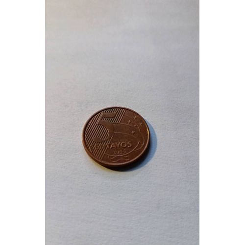 Piece 5 Centavos 2015 Brazil