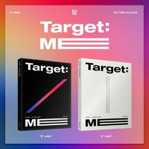 Evnne - Target: Me - Random Cover - Incl. 88pg Photobook, Postcard, Id Photo, Sticker, Message Card + Folding Poster [Compact Discs] Postcard, Photo Book, Photos, Poster, Stickers, Asia - Import