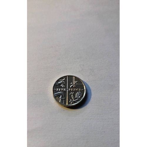 Piece 5 Pence 2015 Elizabeth Ll