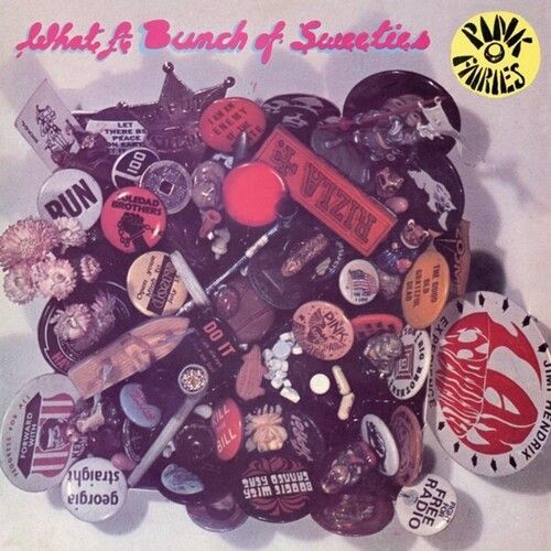 The Pink Fairies - What A Bunch Of Sweeties - Clear Pink Vinyl [Vinyl Lp] Clear Vinyl, Pink, Uk - Import