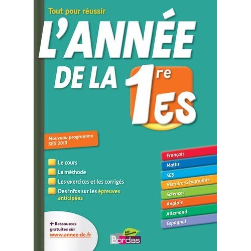 L'année De La 1e Es