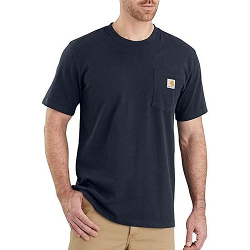 Tee-Shirt Carhartt Poche Poitrine - Taille S - Noir - S1103296001s