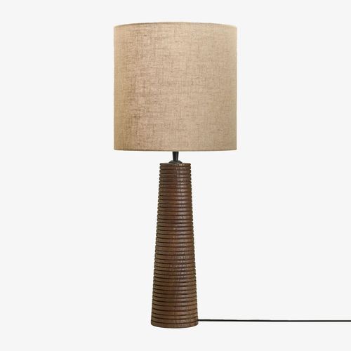 Lampe De Table En Bois De Manguier Malva ¿40 Cm