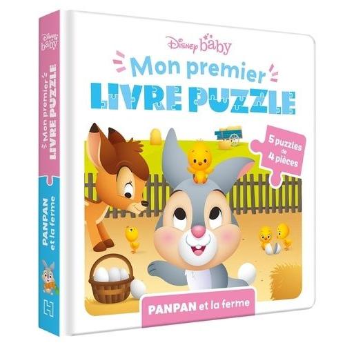 Panpan Et La Ferme - Disney Baby - 5 Puzzles 4 Pièces