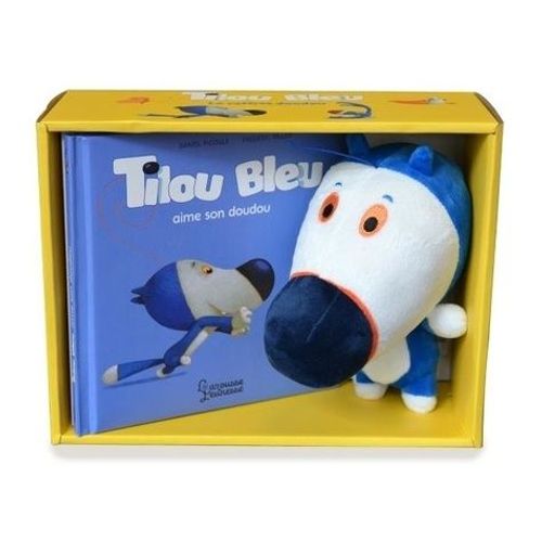 Tilou Bleu - Tilou Bleu Aime Son Doudou - Coffret Avec Peluche