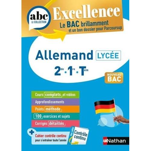 Allemand Lycée 2de, 1re, Tle