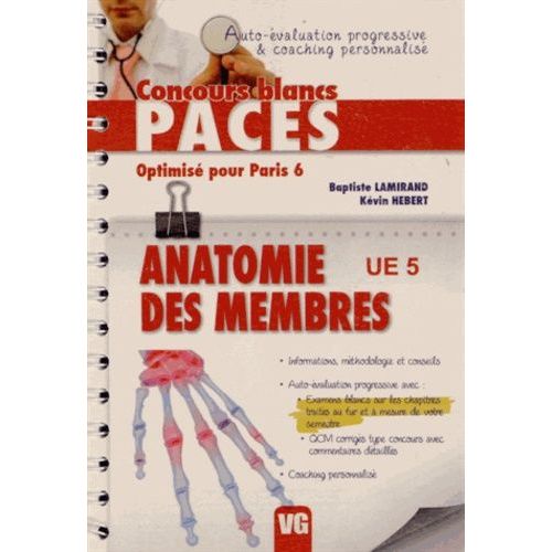 Anatomie Des Membres Ue 5 - Optimisé Pour Paris 6