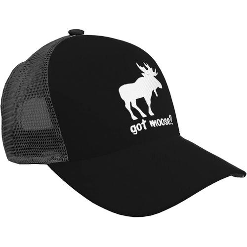 Got Moose Trucker Hat ? Casquette De Baseball En Maille Pour L'extérieur Pour Homme Ou Femme